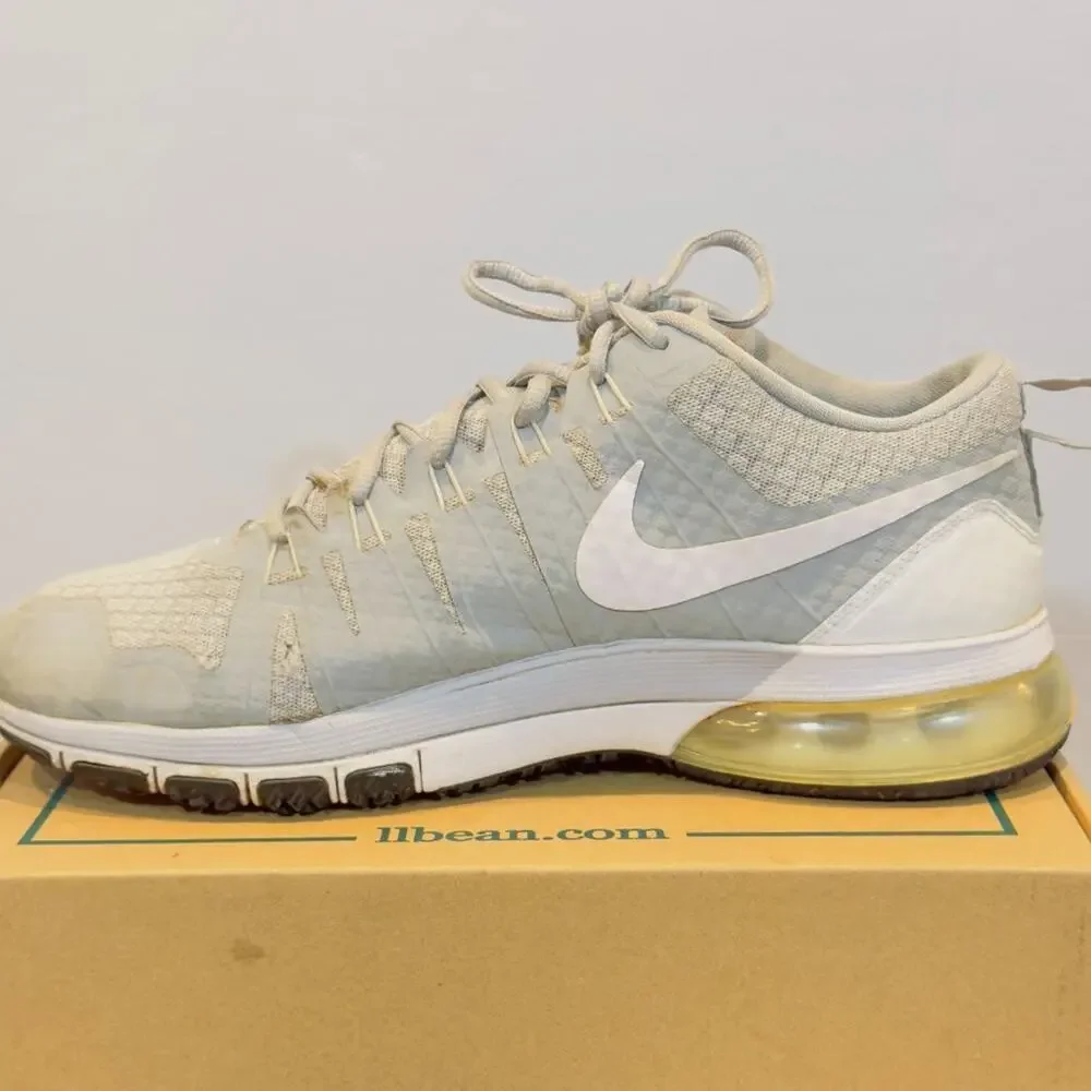 Nike Air Max TR1 18 Mens 12.5 Wolf Grey Training Shoes Sneakers Gym Running